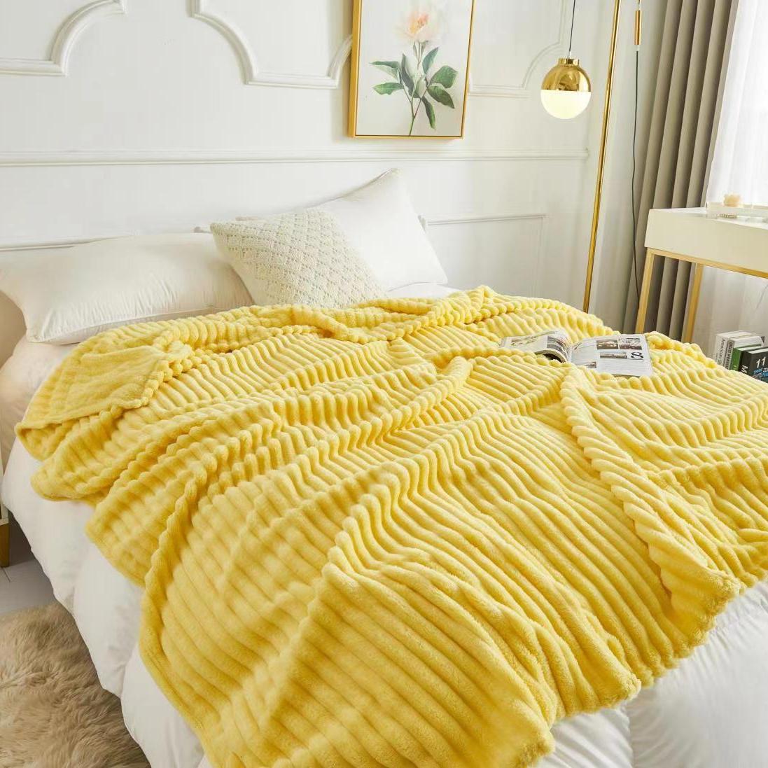 250GSM Coral Fleece Throw Blanket