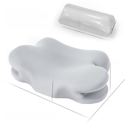 Cloudalign Ergonomic Cervical Pillow - Award-Winning Dual-Height Memory Foam with Cooling Pillowcase for All Sleep Positions