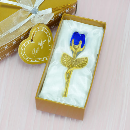Crystal Rose Ornament
