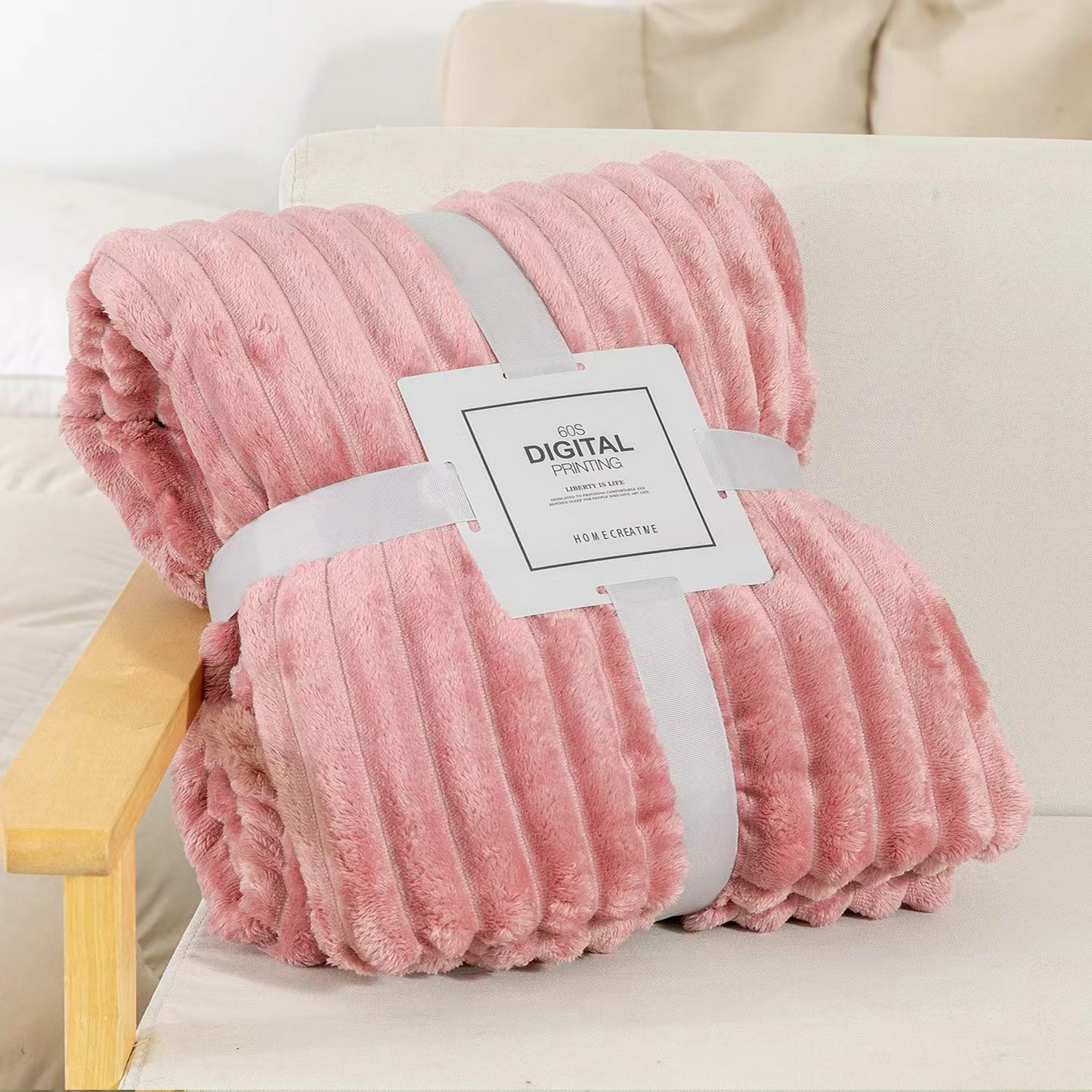 250GSM Coral Fleece Throw Blanket
