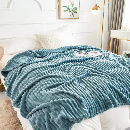 250GSM Coral Fleece Throw Blanket
