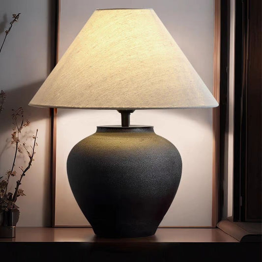 Briller Ivory Ceramic Table Lamp